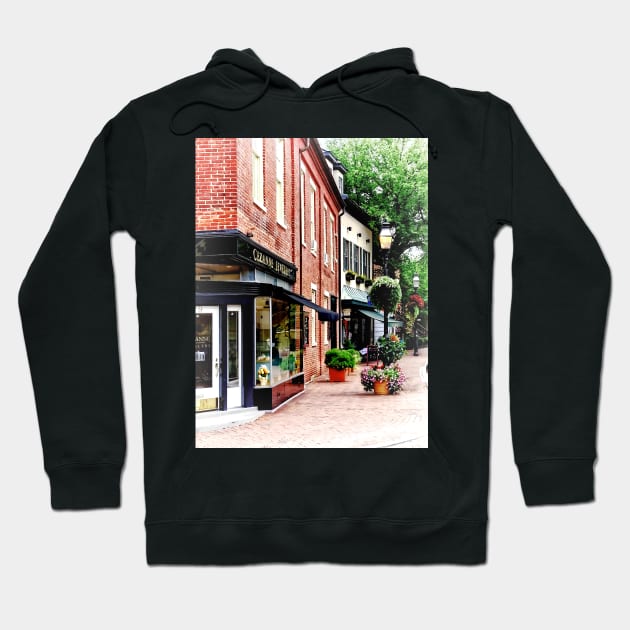 Annapolis MD - Along State Circle Hoodie by SusanSavad